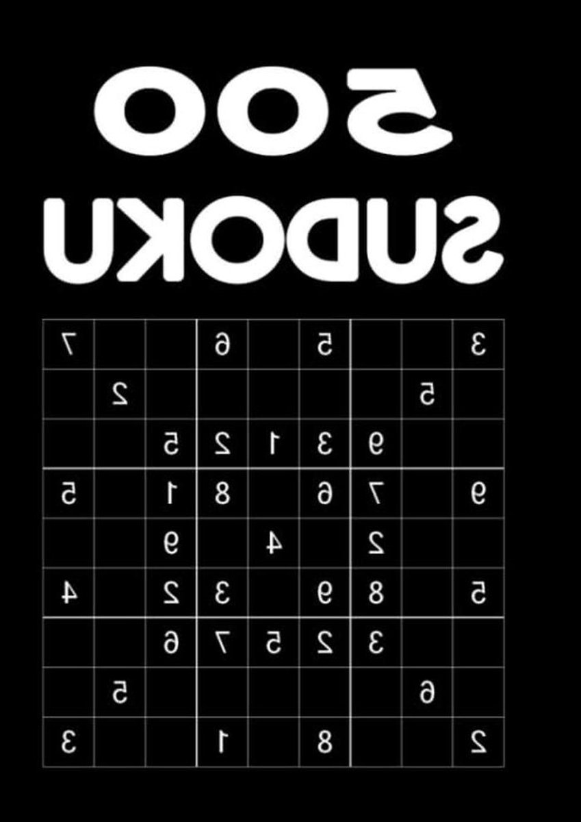 500 Sudoku Grilles - Puzzel Boek - Hersenen Trainen - 504 Niveaus - A4 Formaat - Niet Gespecificeerd