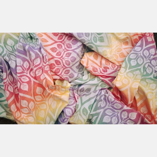 Yaro La Vita Autumn Rainbow Ring Sling van Yaro — afbeelding 2