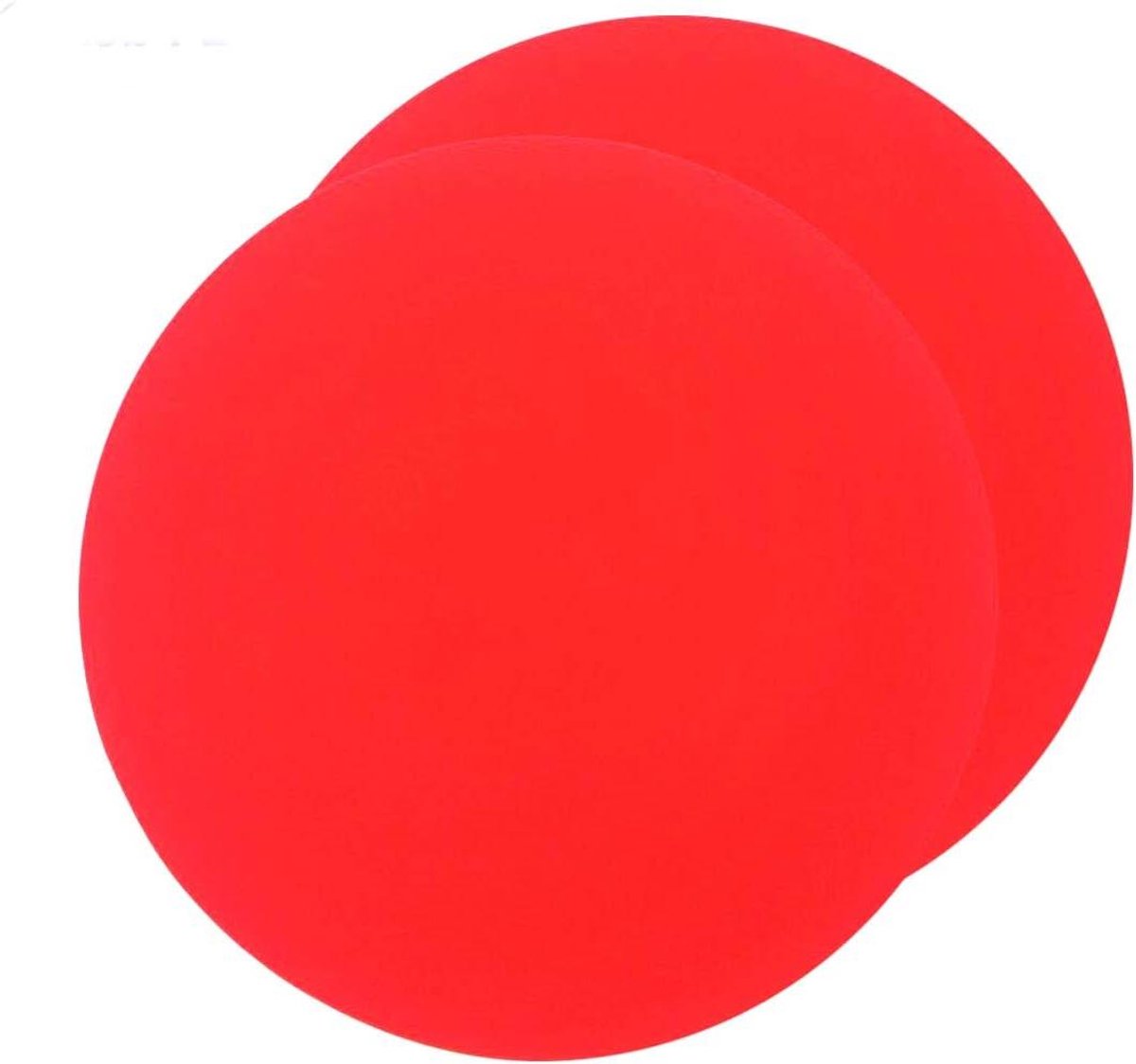 Magnetron Mat - Oven Mat - Voorkom Vlekken - Non-Stick - 30 cm Diameter - Rood