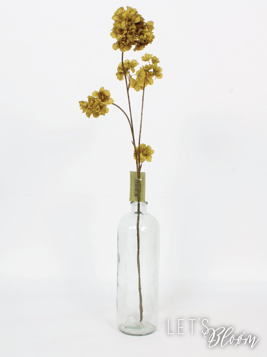 Let's Bloøm| Zijden Bloesem | kunst bloesem | Groen | Mosgroen | Flower Ambiance | Kunst bloem | Zijden bloem| Bloesem | Voorjaar | Kunst tak | Bloemsem tak | Olijf groen | Pistache groen|