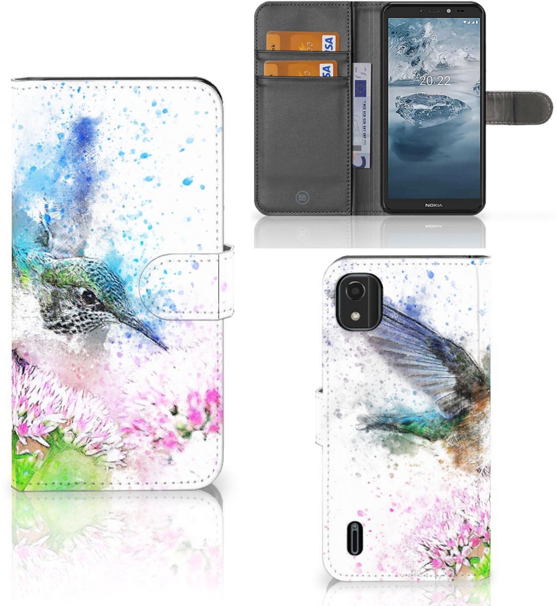 Hoesje Nokia C2 2nd Edition Vogel