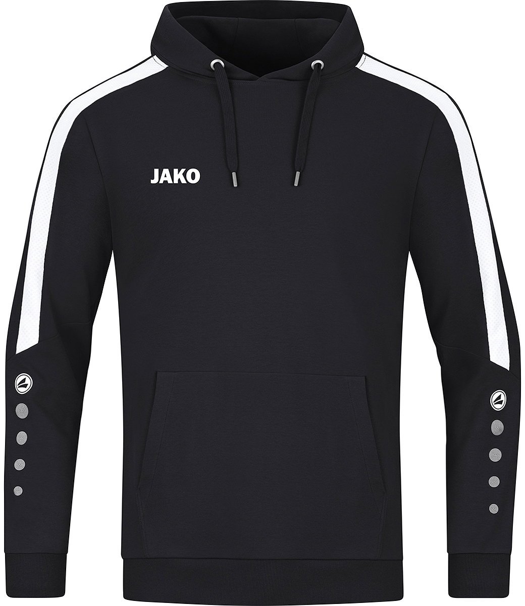 Jako Power Sweater Met Kap Heren - Zwart | Maat: M