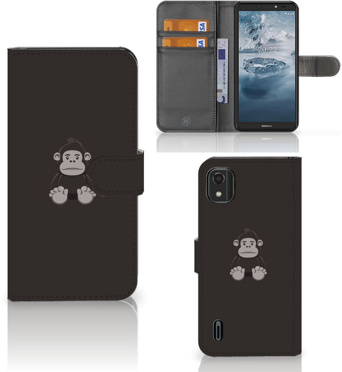 Nokia C2 2nd Edition Leuk Hoesje Gorilla