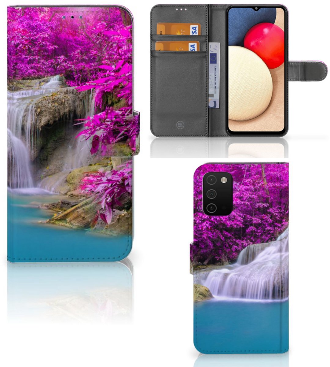 Samsung Galaxy A03s Flip Cover Waterval
