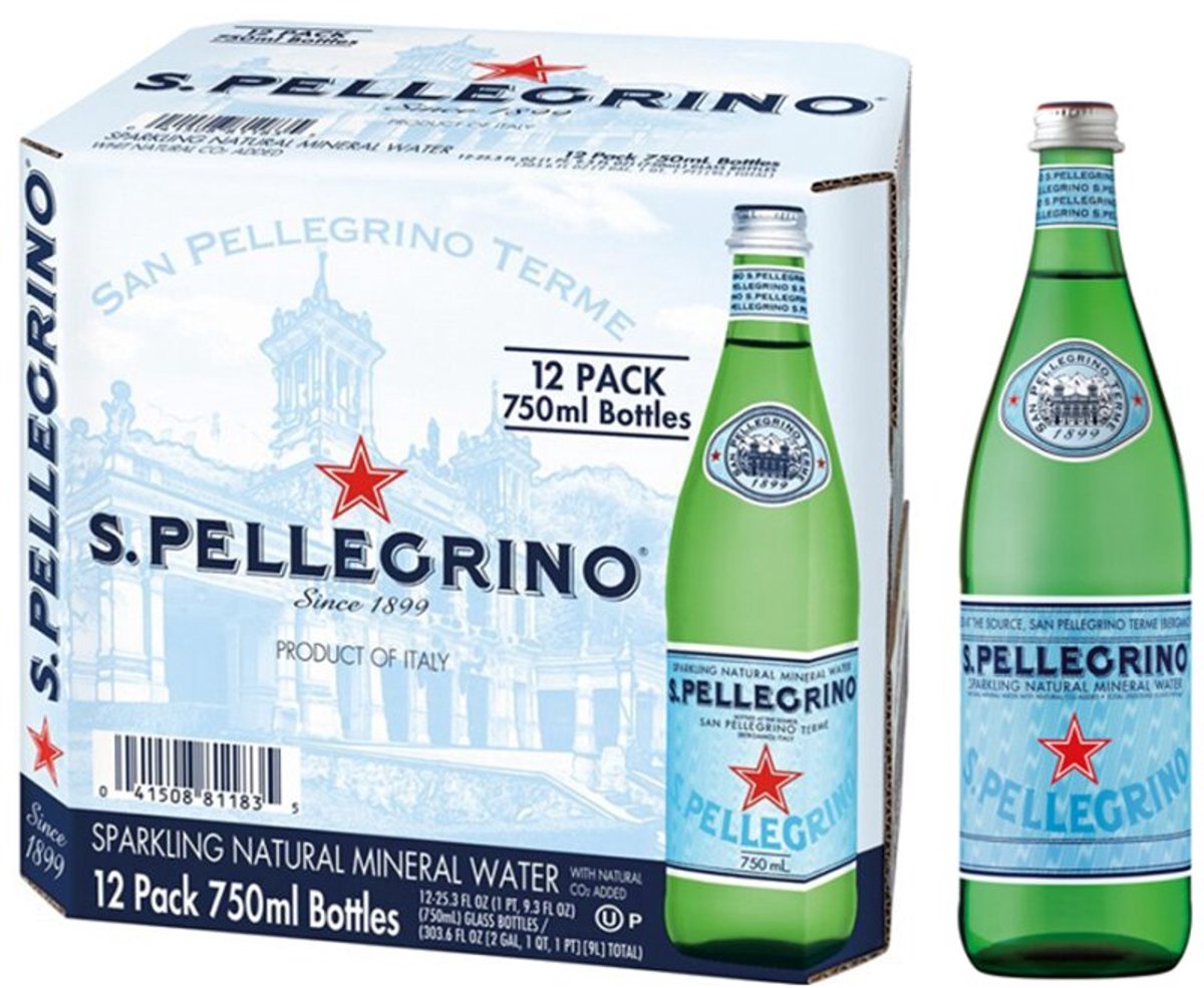 San Pellegrino | Koolzuurhoudend | 12 x 0.75 liter