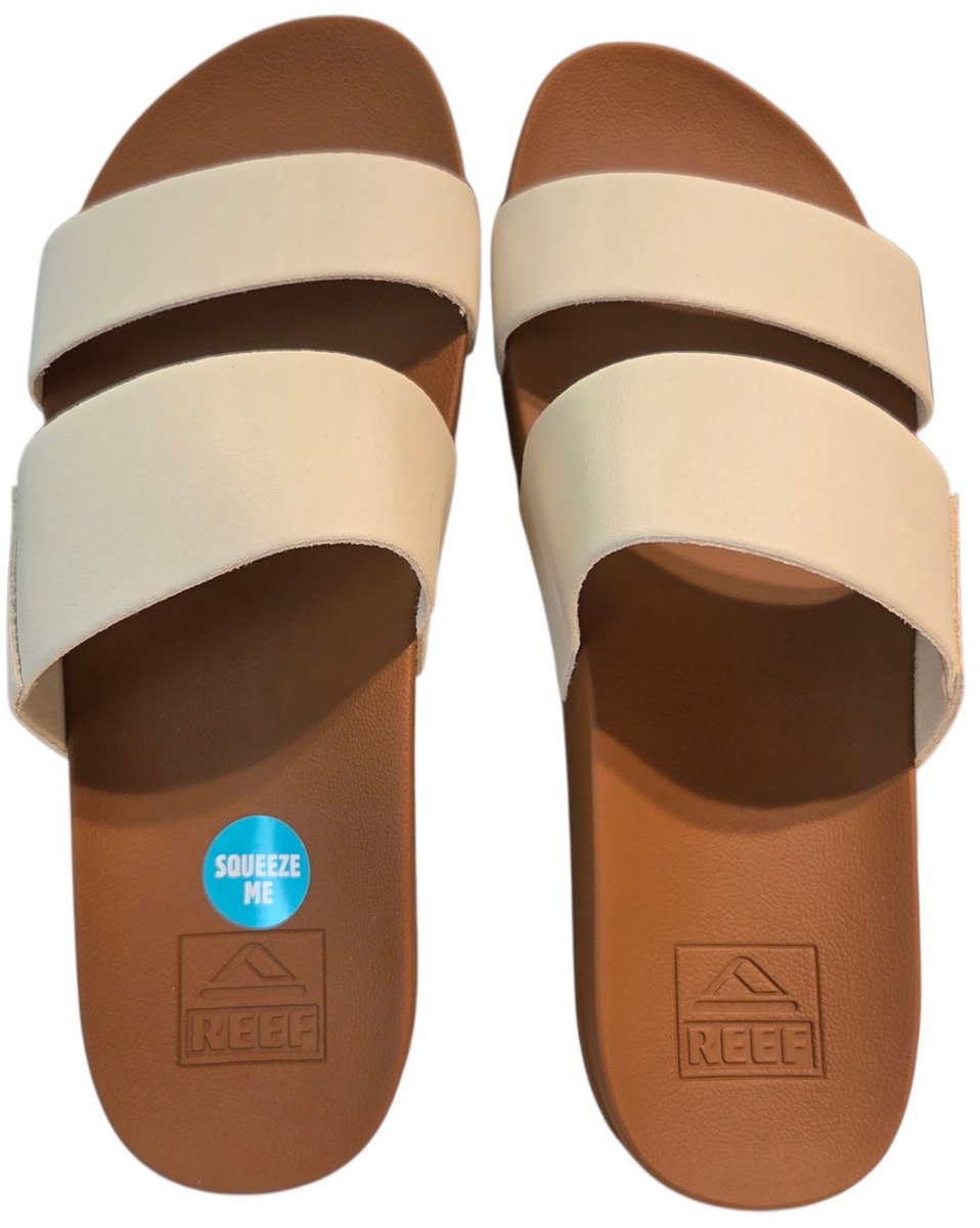 Reef Cushion Vista Vintage Slippers Synthetisch Gebroken Dames Gebroken Bruin