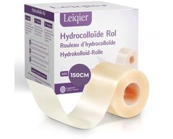 Leiqier Hydrocolloïde Rol 5 cm × 150cm – Voor Wonden, Blaren & Acne – Pimple Patch - Hydrocolloide Roll Tape