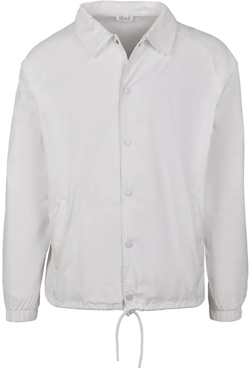 Build your Brand Coach Jacket BY128 Wit