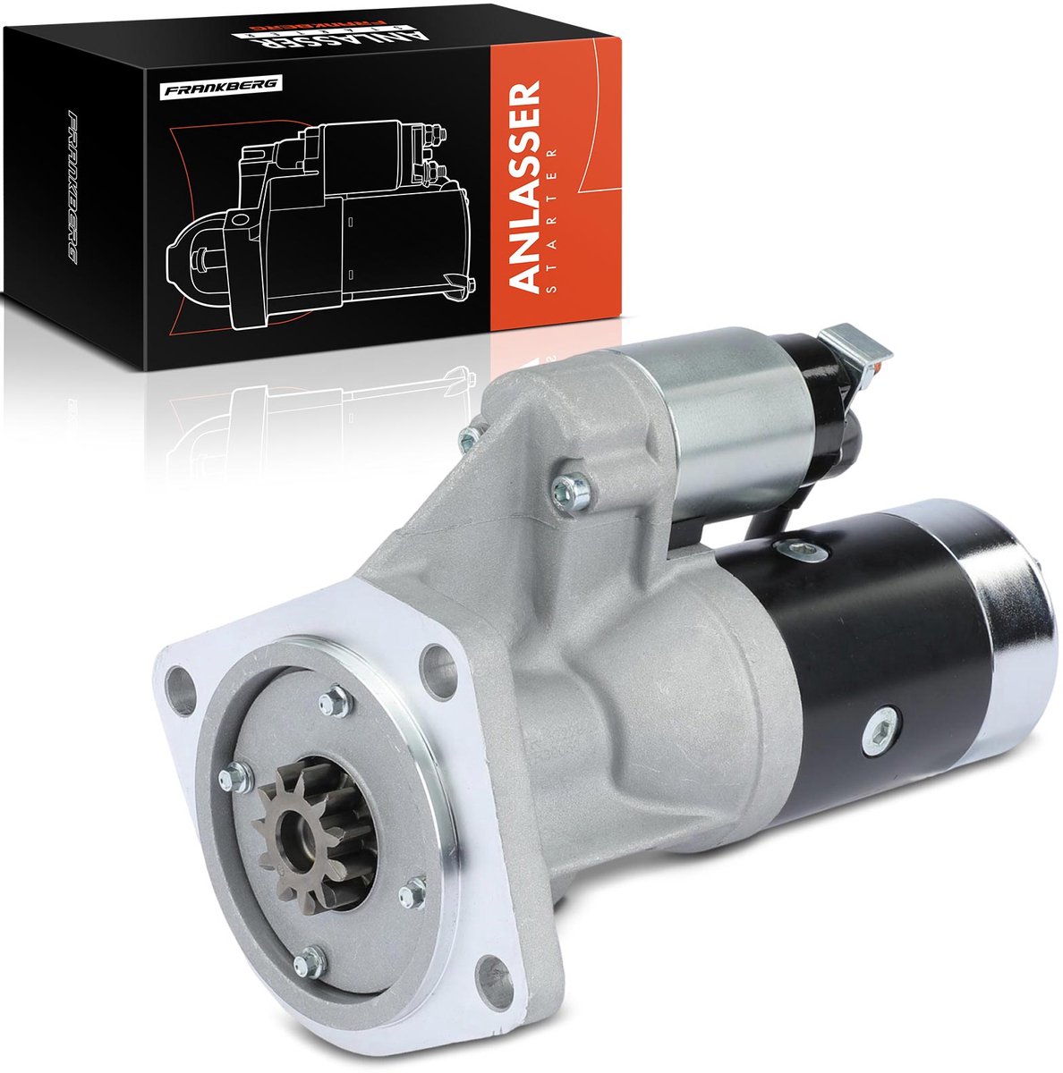 Frankberg 1x startmotor voor Nissan Patrol GR IV GR Y60 4.2L 1988-1997