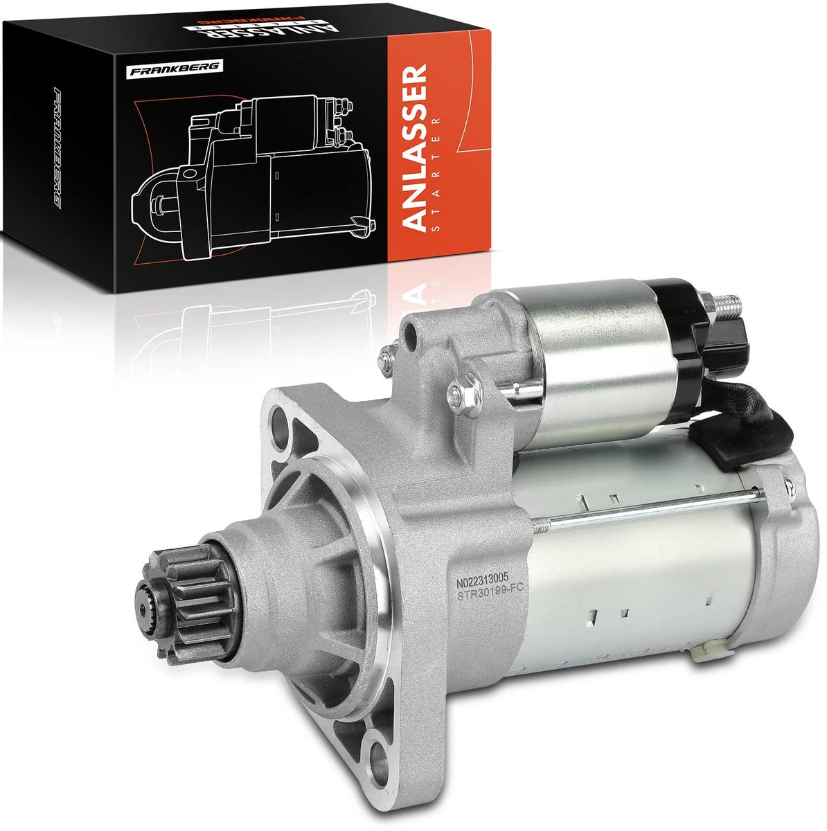 Frankberg 1x Starter voor VW Passat Variant Polo Sharan Tiguan Audi