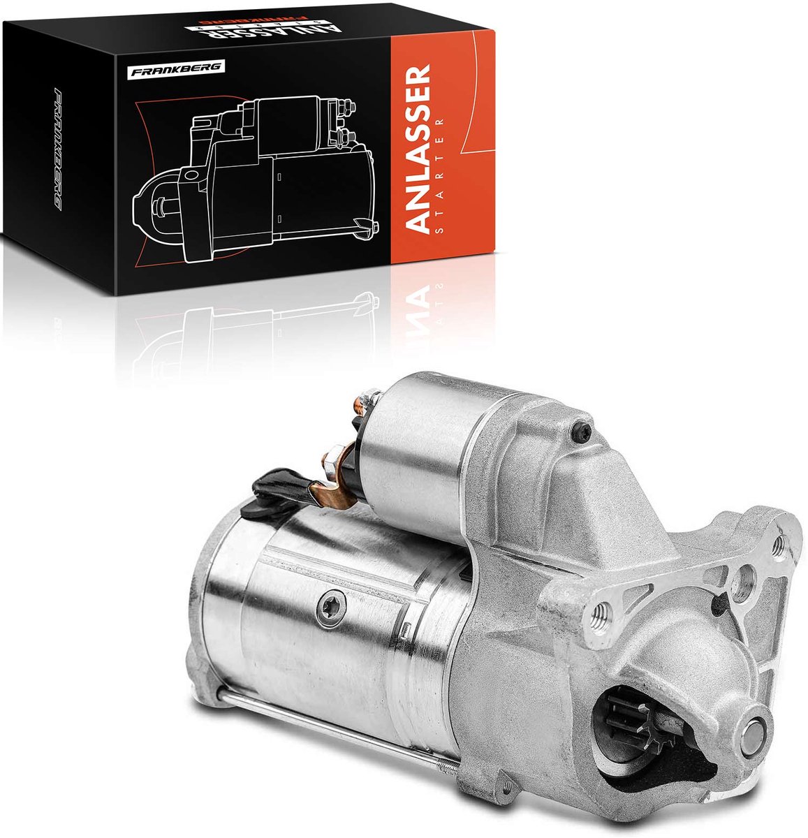 Frankberg 1x Startmotor voor Renault
