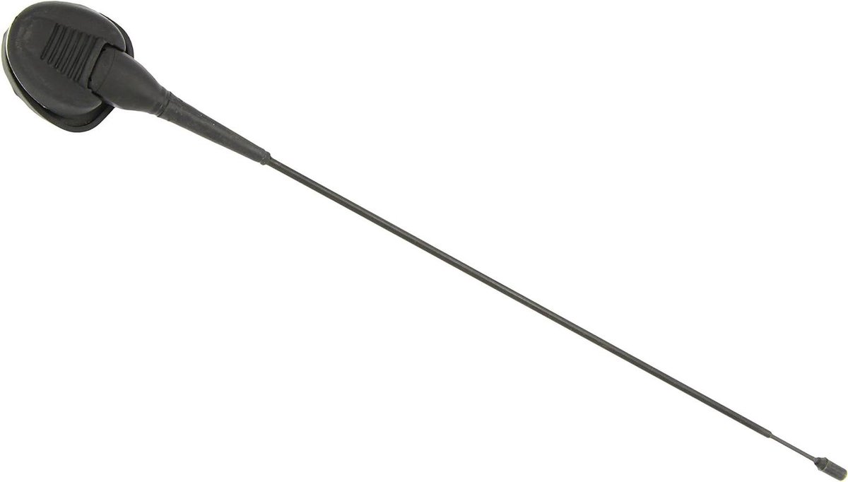 Verstelbare Antenne - Glasvezel Antenne - Radio Ontvangst - Verstelbare Hoek - 60 cm Steel - Zwart