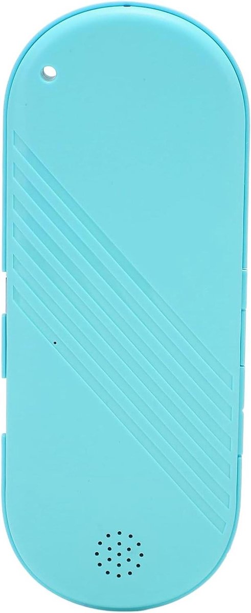 Kussen luidspreker - Slaaphulp speaker - Ontspannen slapen - Beengeleiding technologie - 132x52x10mm - Blauw