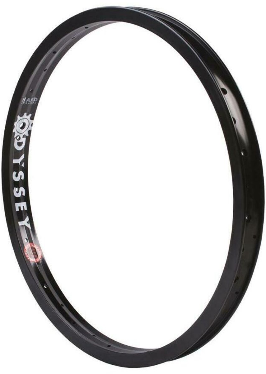 Odyssey Hazard Lite BMX velg - Uitvoering 36-gaats, 515 g, zwart