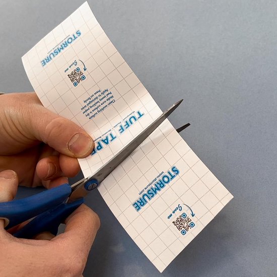 Reparatietape Tent - Zelfklevende Tape Waterdichte Tape - Tent Repareren - Duurzaam en Weerbestendig - 2m - Transparant van Merkloos — afbeelding 2