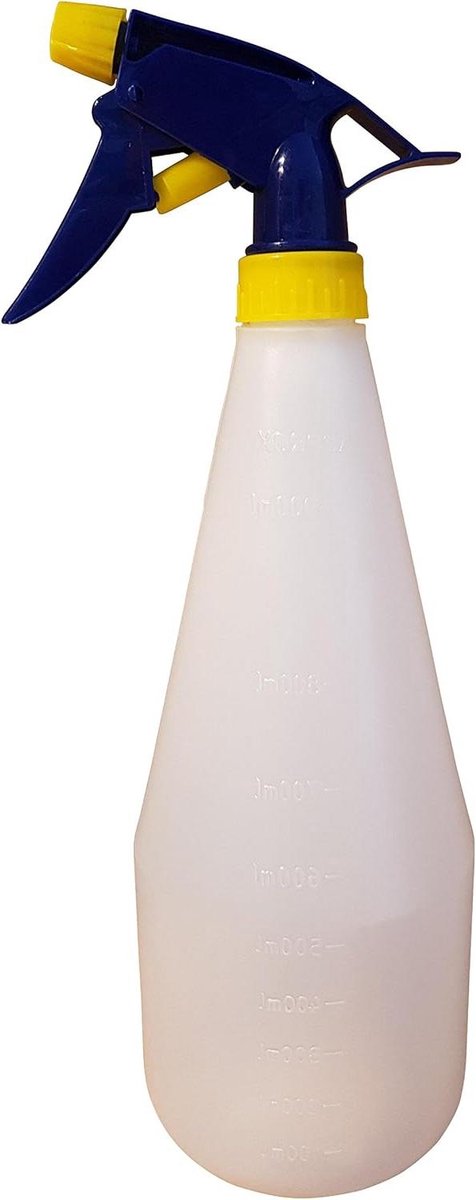 Spuitfles plantenspuit - Verstuiver fles - Planten water geven - Groot volume - 1000 ml - Transparant