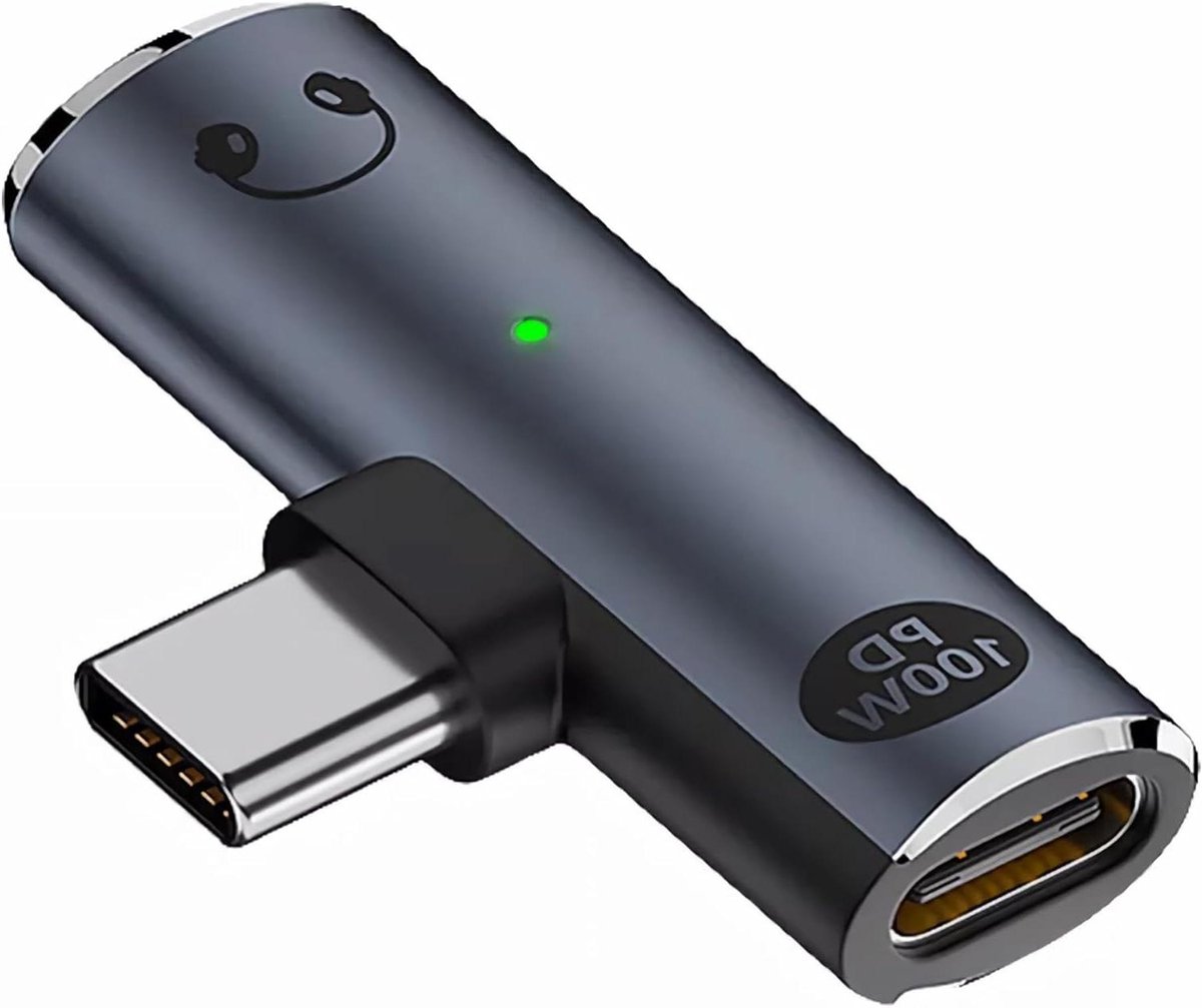 USB-C naar 3.5mm Audio Adapter met 100W PD Snelladen - DAC AUX HiFi Geluid