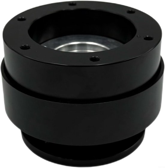 Stuurwiel Adapter - Snelle Ontkoppeling - Race Simulators - Aluminium Legering - 8.2 x 7cm - Zwart Rood — afbeelding 3