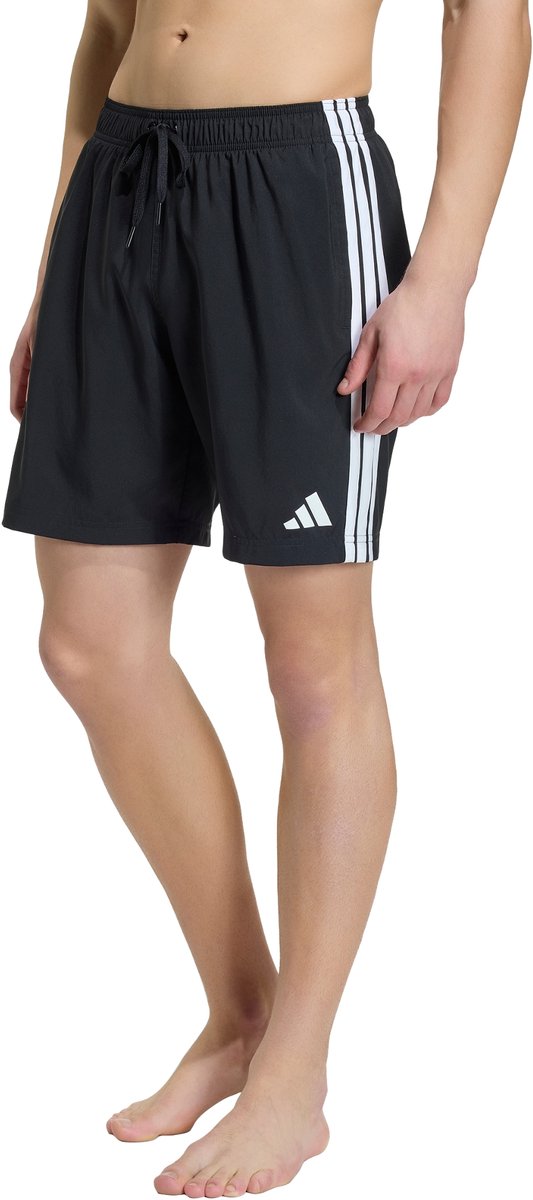 Adidas Sportswear 3-Stripes Zwemshort 8-Inch Heren Zwart