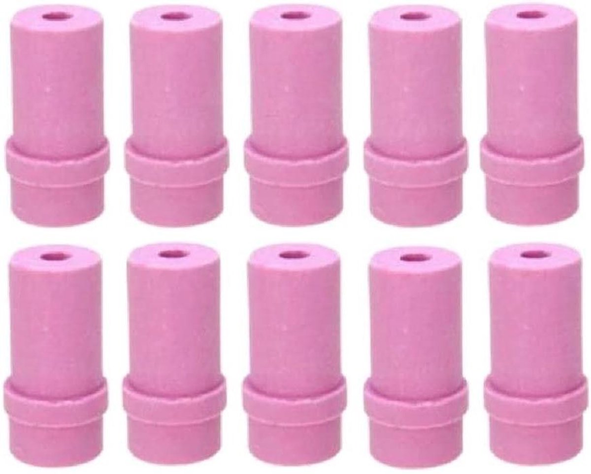 Zandstraler Nozzle Tips - Keramische Mondstukken - Oppervlak Reinigen - Sterke Slijtvastheid - 10 Stuks - Roze