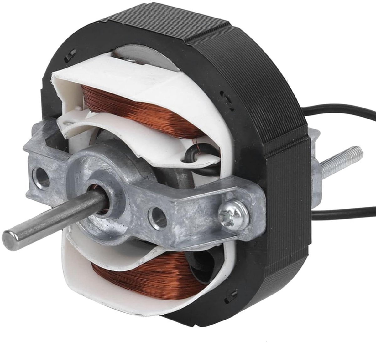 Motor Luchtreiniger Verwarming - Ventilator Motor - Apparaat Onderdeel - Stille Werking - 220V 12W - Zilverkleurig