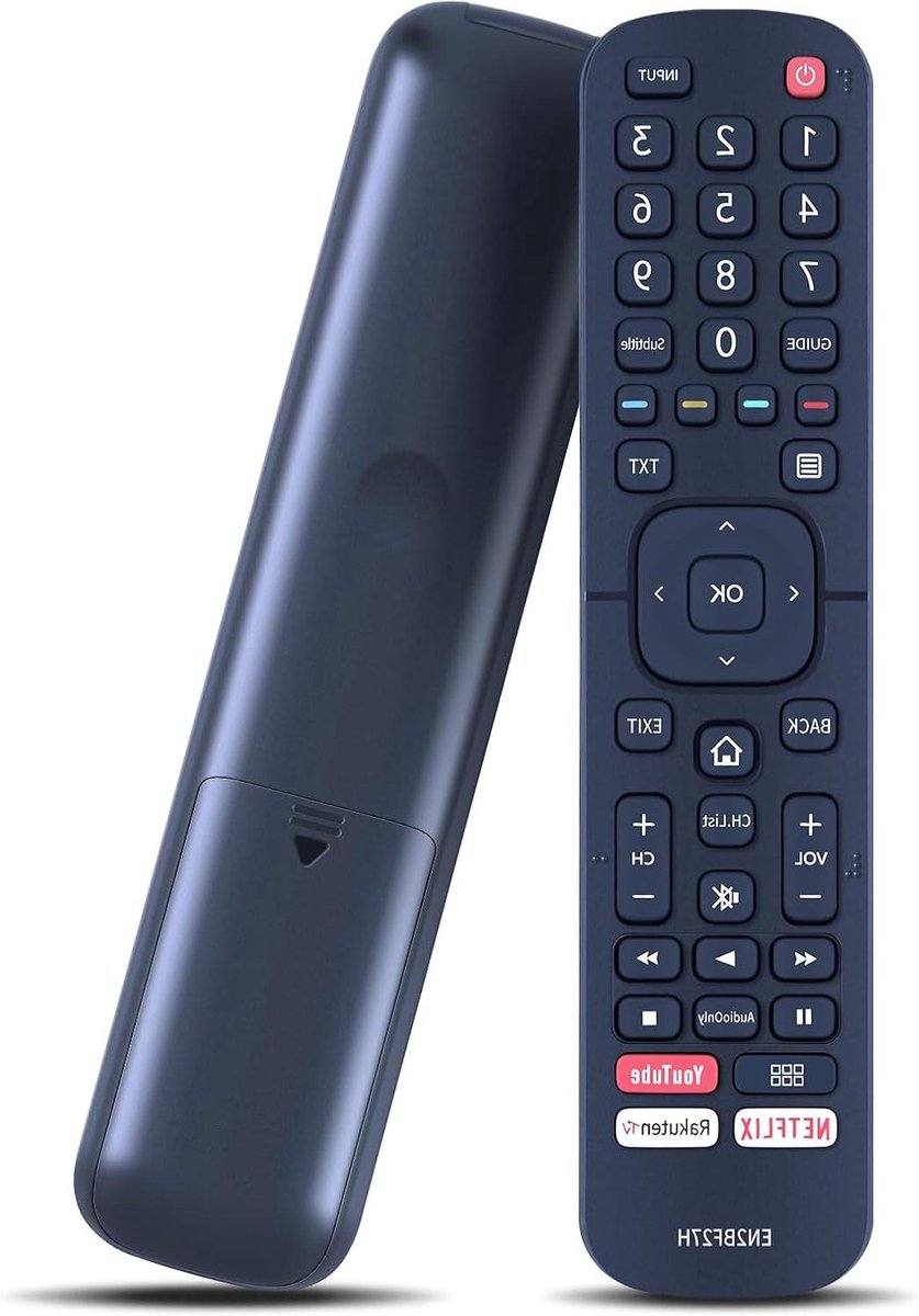 TV Afstandsbediening - Universele Controller - TV Bediening - Directe Werking - 10 Meter Bereik - Zwart