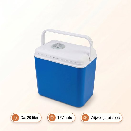 Lomera Elektrische Koelbox - Auto Koelbox - Draagbare Koelbox - Thermo-elektrische Koelbox - Auto Koelkast - Camping Koelbox - Koelbox Elektrisch - Coolbox voor Reizen en Kamperen - Koelen en Warmhouden - Autokoelbox - Frigobox van Lomera — afbeelding 3