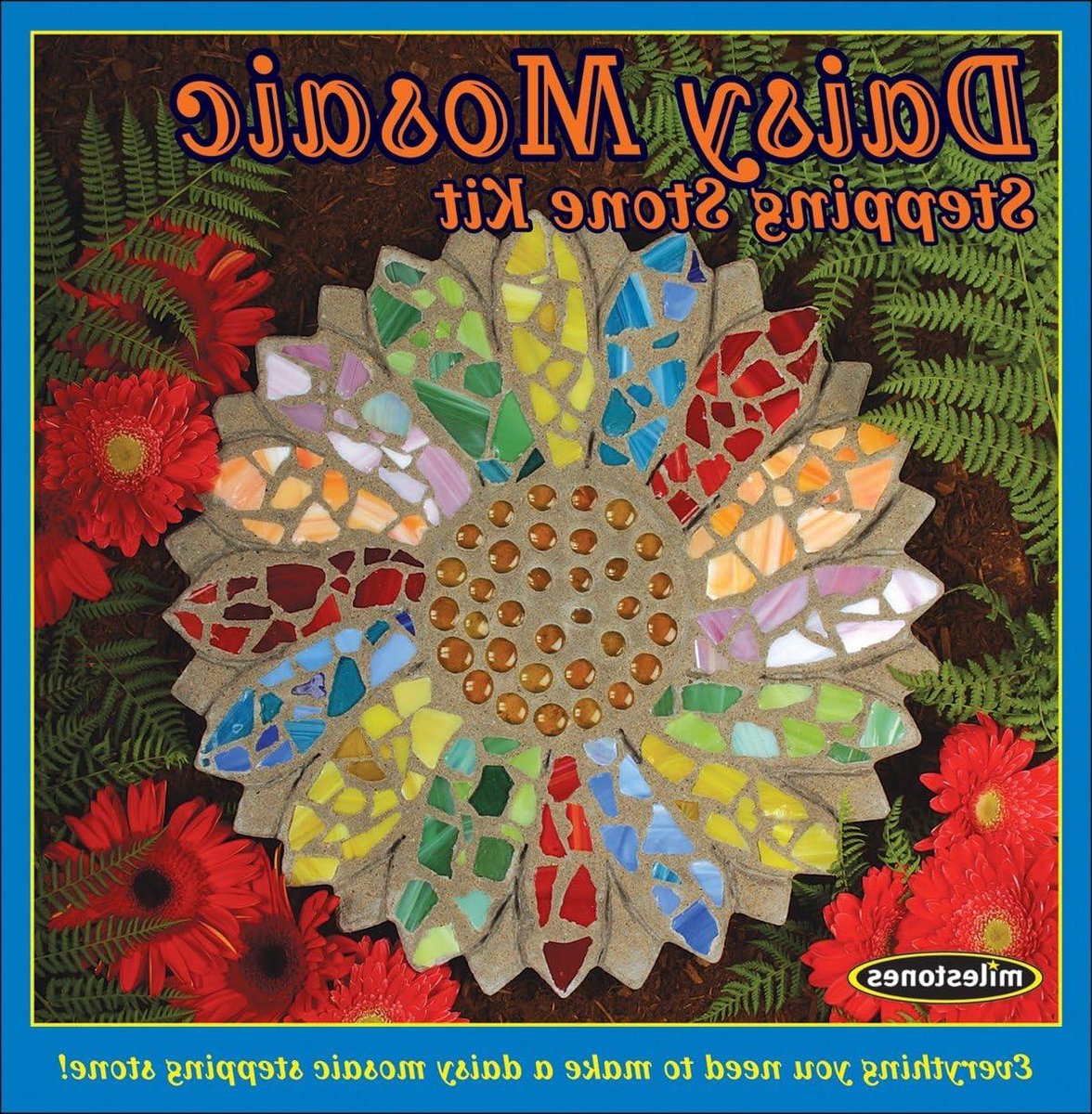 Stepping Stone Kit - Mozaïek Steen Maken - Tuin Decoreren - Inclusief Glas in Lood - 12 inch