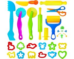 Complete Klei Gereedschap Set (28 stuks) - Voor Modelleren & Knutselen - Mix Kleur