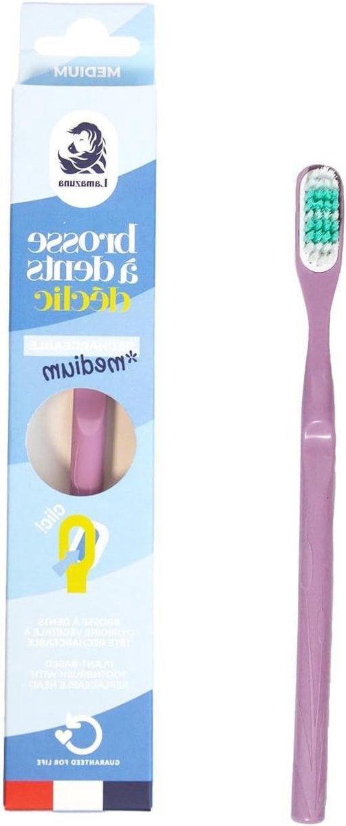 Tandborstel - Handtandenborstel - Mondverzorging - Oplaadbaar - Medium - Paars