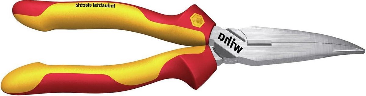 Punt tangen - Combinatie tang - Elektrisch werk - Geïsoleerd tot 1000V - 200 mm - Zwart