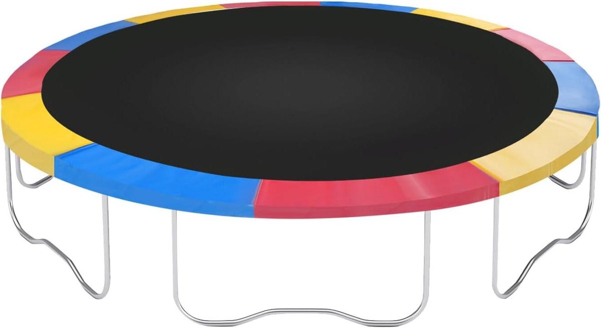 Trampoline Randafdekking - Veerveiligheid - Veilig Spelen - UV Bestendig - 480 cm Diameter - Meerkleurig