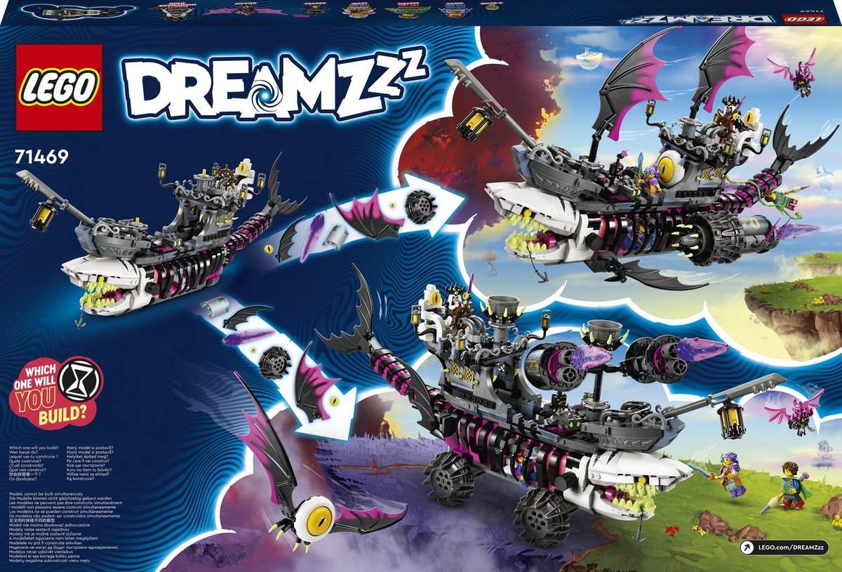 LEGO DREAMZzz Nachtmerrie Haaienschip Piratenschip Speelgoed - 71469 — afbeelding 16