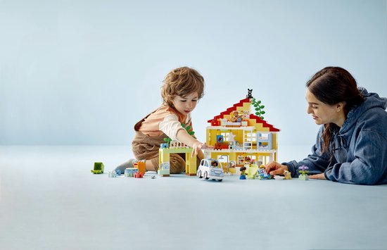 LEGO DUPLO Town 3in1 Familiehuis Speelgoed Poppenhuis voor 3+ Jarigen - 10994