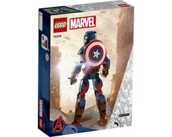 LEGO Marvel Captain America bouwfiguur - Avengers speelgoed 76258