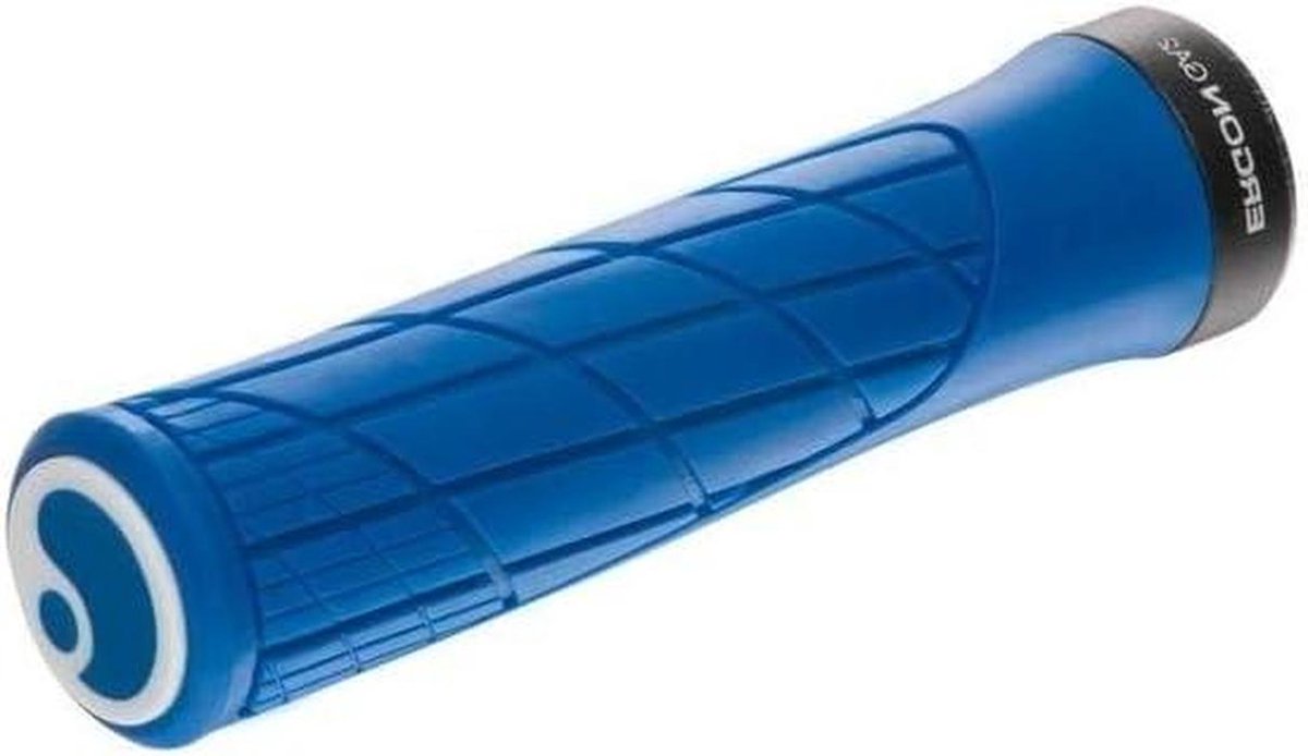 Fiets Handvatten - Grips - Comfortabel Fietsen - Aluminium Clamp - 30mm Diameter - Lichtblauw