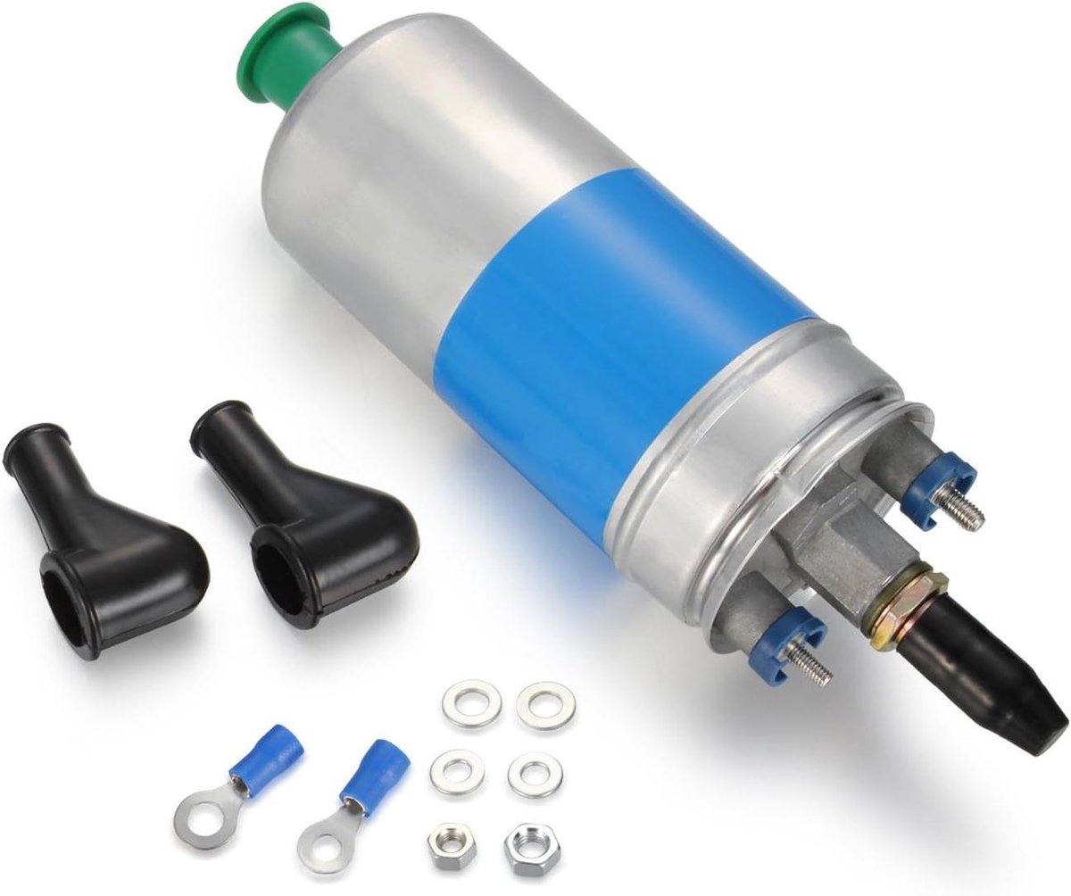 Brandstofpomp - Benzinepomp Elektrisch - Brandstoftoevoer Auto - Specifieke Voertuigpasvorm - 120 L/U - Zilverkleurig