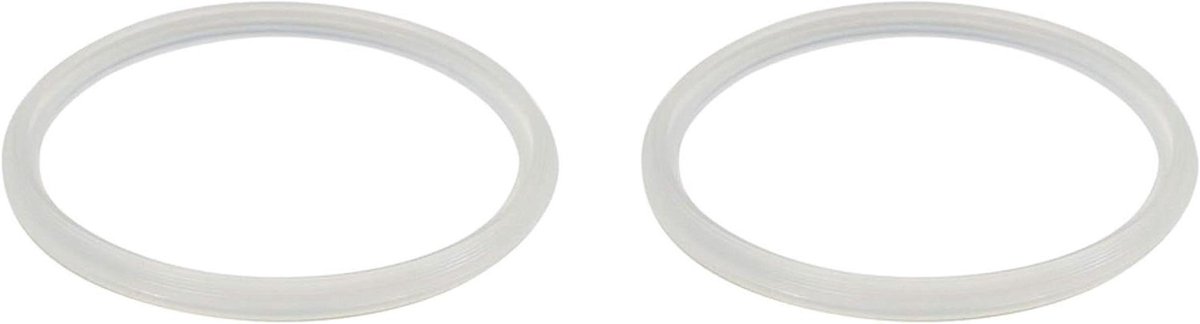 Rubberen Afdichtring Mixer Onderdeel Keukenmachine Gebruik Hoge Kwaliteit Rubber 2 Stuks Transparant