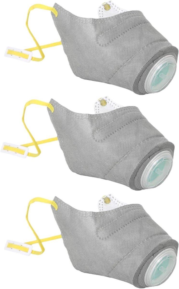 Hondenmasker - Ademende Gezichtsbedekking - Outdoor Bescherming - Verstelbare Pasvorm - 3-delige Set - Niet Gespecificeerd