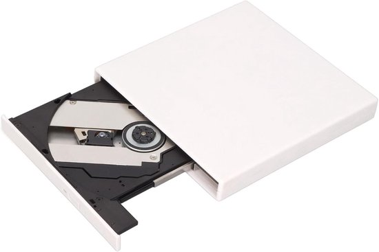 Externe Schijf - Draagbare CD-speler - Films Kijken - Ultradun Ontwerp - 19 cm breed - Zwart — afbeelding 5