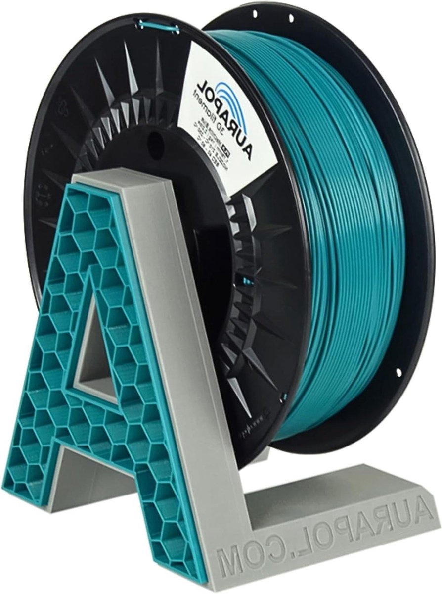 PLA 3D-printer Filament - 3D-printmateriaal PLA Draad - Objecten Printen - Precisie +/- 002 mm - 1 kg - Machine Blauw