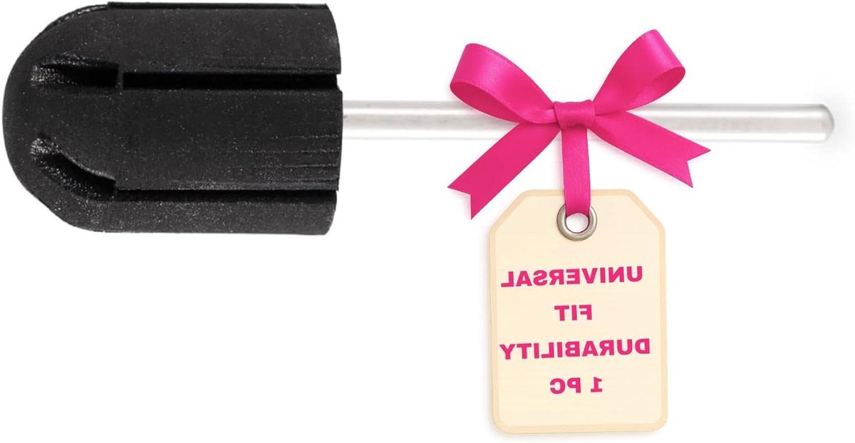 Kapdrager Pedicure - Slijpkap houder - Nagelverzorging thuis - Universele pasvorm - 13 mm - Zwart
