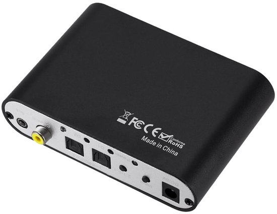 Audio Decoder Versterker - Geluidsdecoder Converter - Home Cinema Geluid - 5.1 Kanaals Audio — afbeelding 4