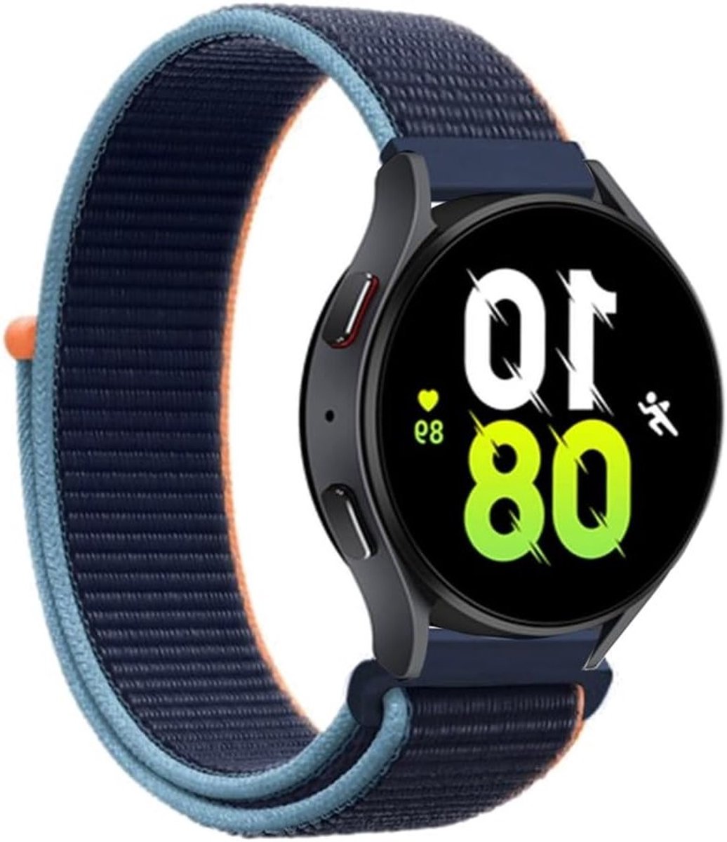 Verstelbare 20mm Horlogeband van Zacht Nylon voor Garmin Venu 2 Plus, Vivomove HR en D2 Air X10, Comfortabele Vervangband voor Sport en Stijl