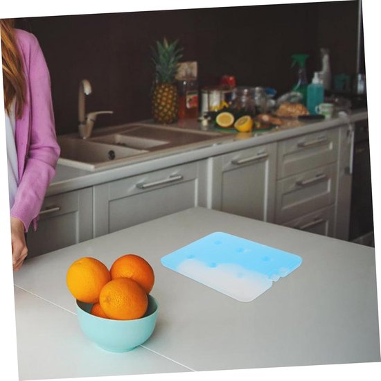 Koelblokken Set - Diepvriespakketten - Lunchbox Koelen - Verlengde Koelduur - 900 Ml - Hemelsblauw — afbeelding 2
