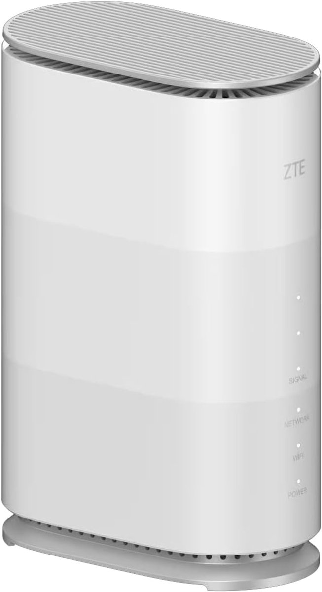 ZTE G5 Air MC8510D – 5G WiFi 7 Router | High‑Gain 10 dBi Antennes | 4,29Gbps Download | 2.5G LAN + RJ‑11 VoIP | 4×4 MIMO & 256QAM | 128 Apparaten | Simlockvrij