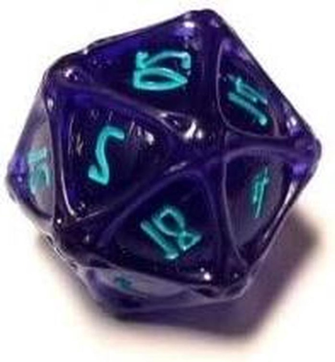 Veelvlaks Dobbelsteen - RPG dobbelsteen - Spelavonturen - Uniek ontwerp - 1 stuks - Meerkleurig