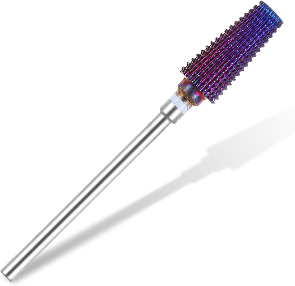 5-in-1 freesbit voor gelnagels, nagelfrees, groot, nagelboorbits van roestvrij staal, professionele 1,5 x 0,7 cm, elektrische nagelbit voor acryl of gel nagellakverwijdering