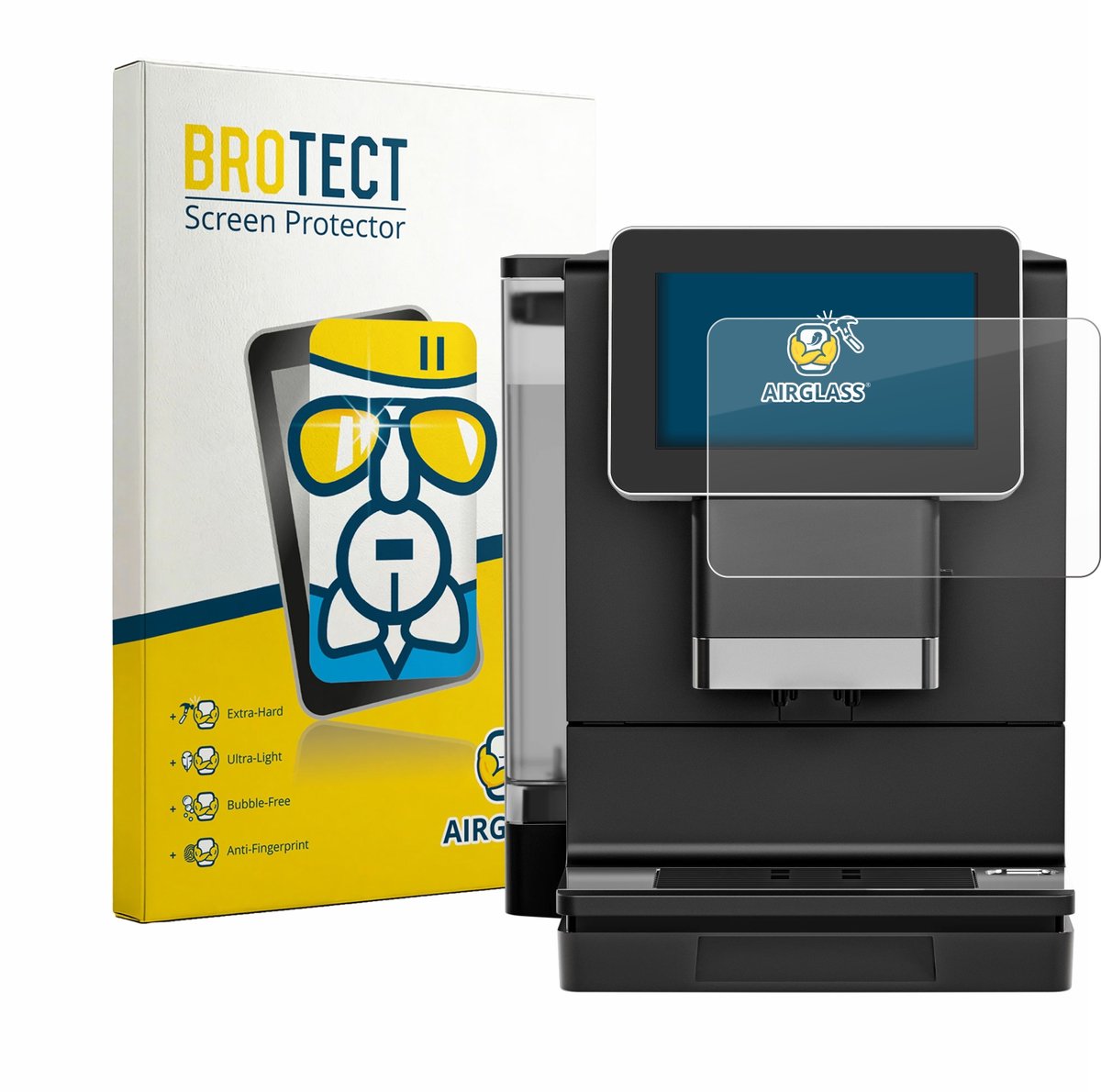 Screenprotector voor Nivona NIVO 9101 / 9103 Beschermglas transparant