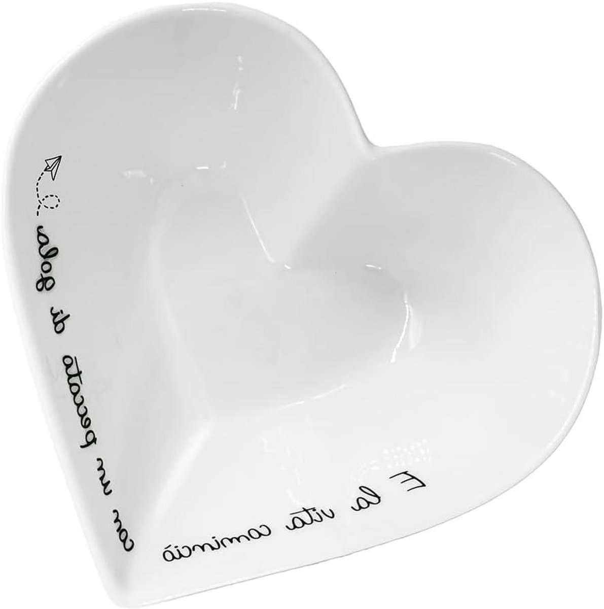 Porseleinen schaaltje - Hartschaal serveerschaal - Maaltijden serveren - Vaatwasmachinebestendig - 13 cm diameter - Wit